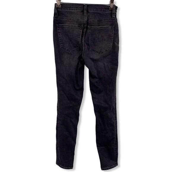 J‎ Crew Black 10” High Rise Toothpick Skinny 24 - Picture 3 of 6